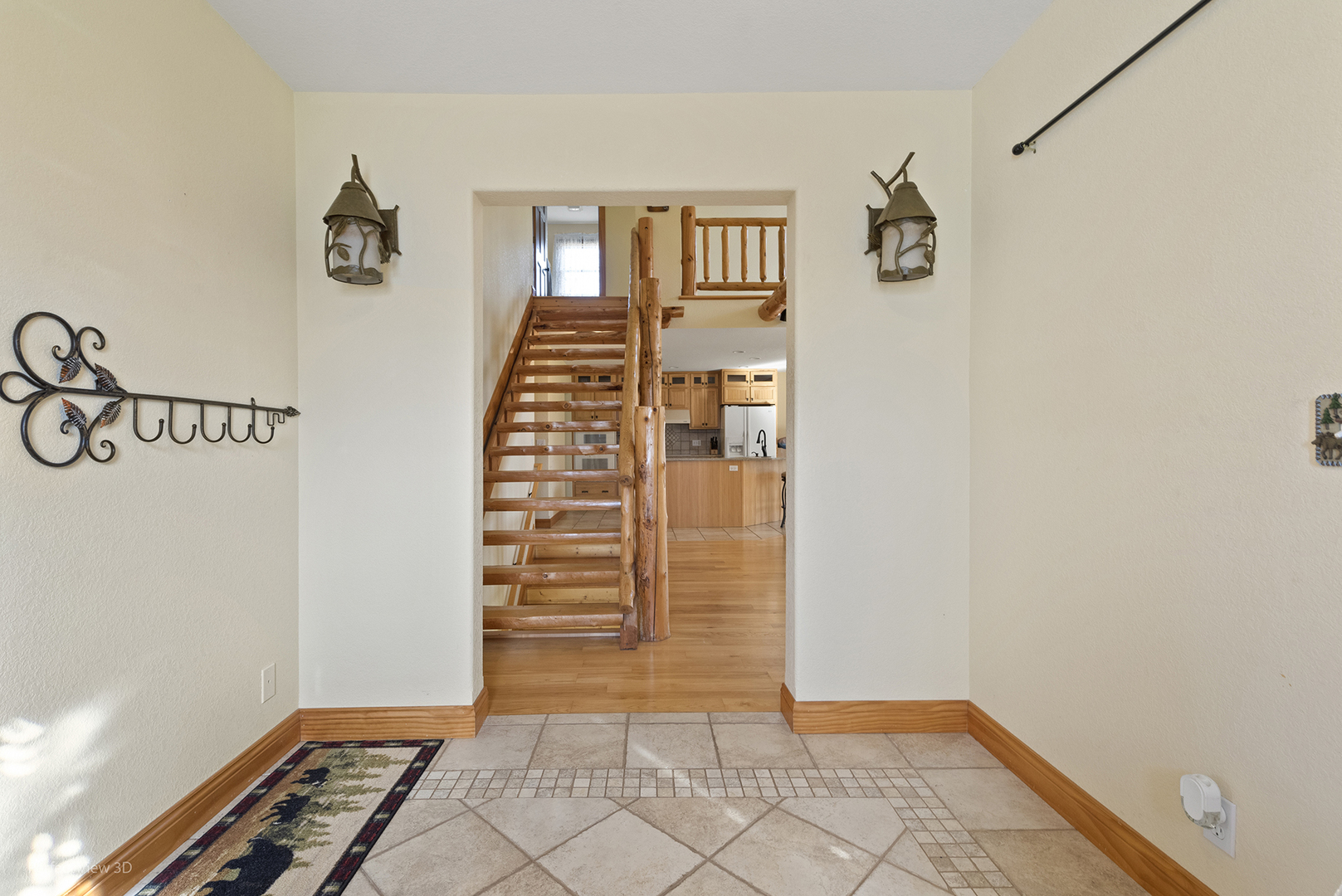 6670 South Old Mazon Road Gardner, IL 60424 - Photo 5 of 36 a view of an entryway with stairs