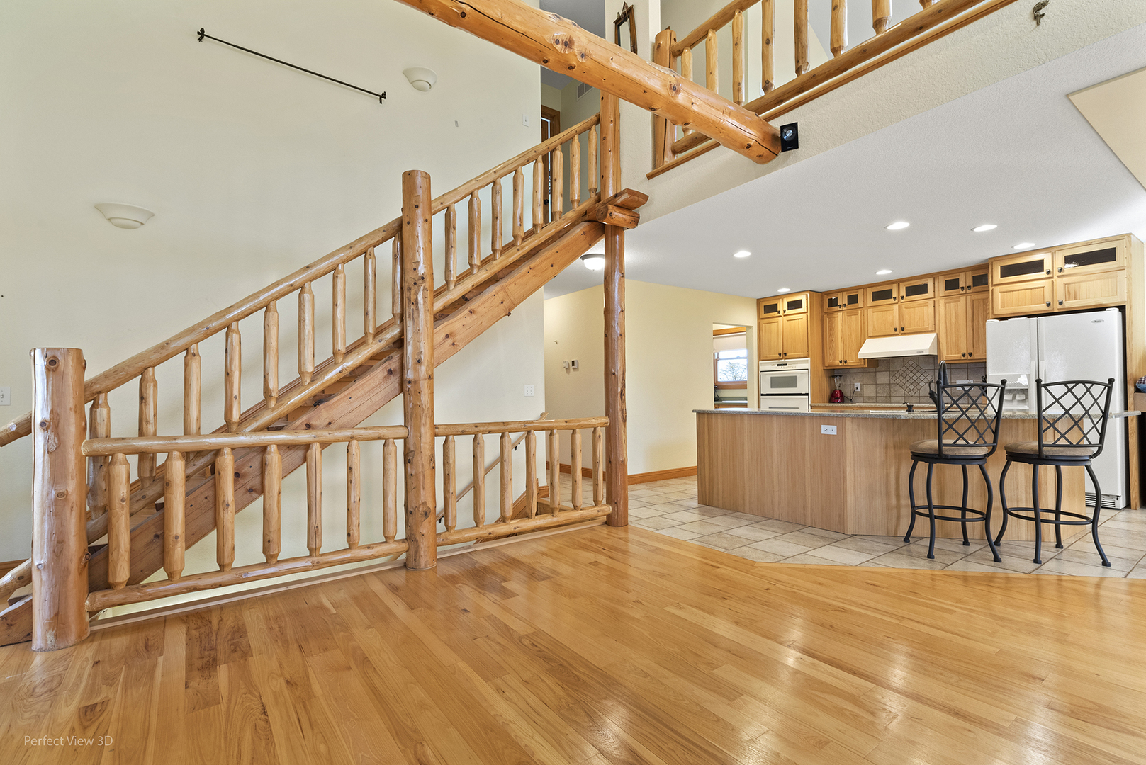 6670 South Old Mazon Road Gardner, IL 60424 - Photo 7 of 36 a view of a kitchen with furniture and a kitchen view