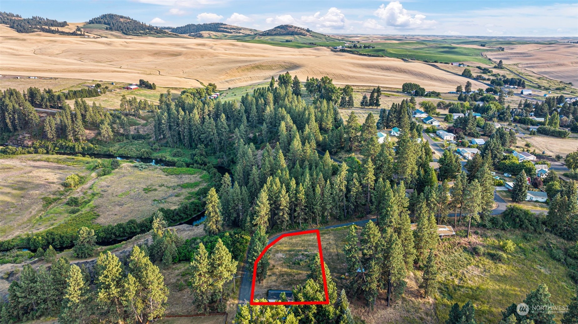 305 South River Road Palouse, WA 99161 - Photo 8 of 11 a view of lake with mountain