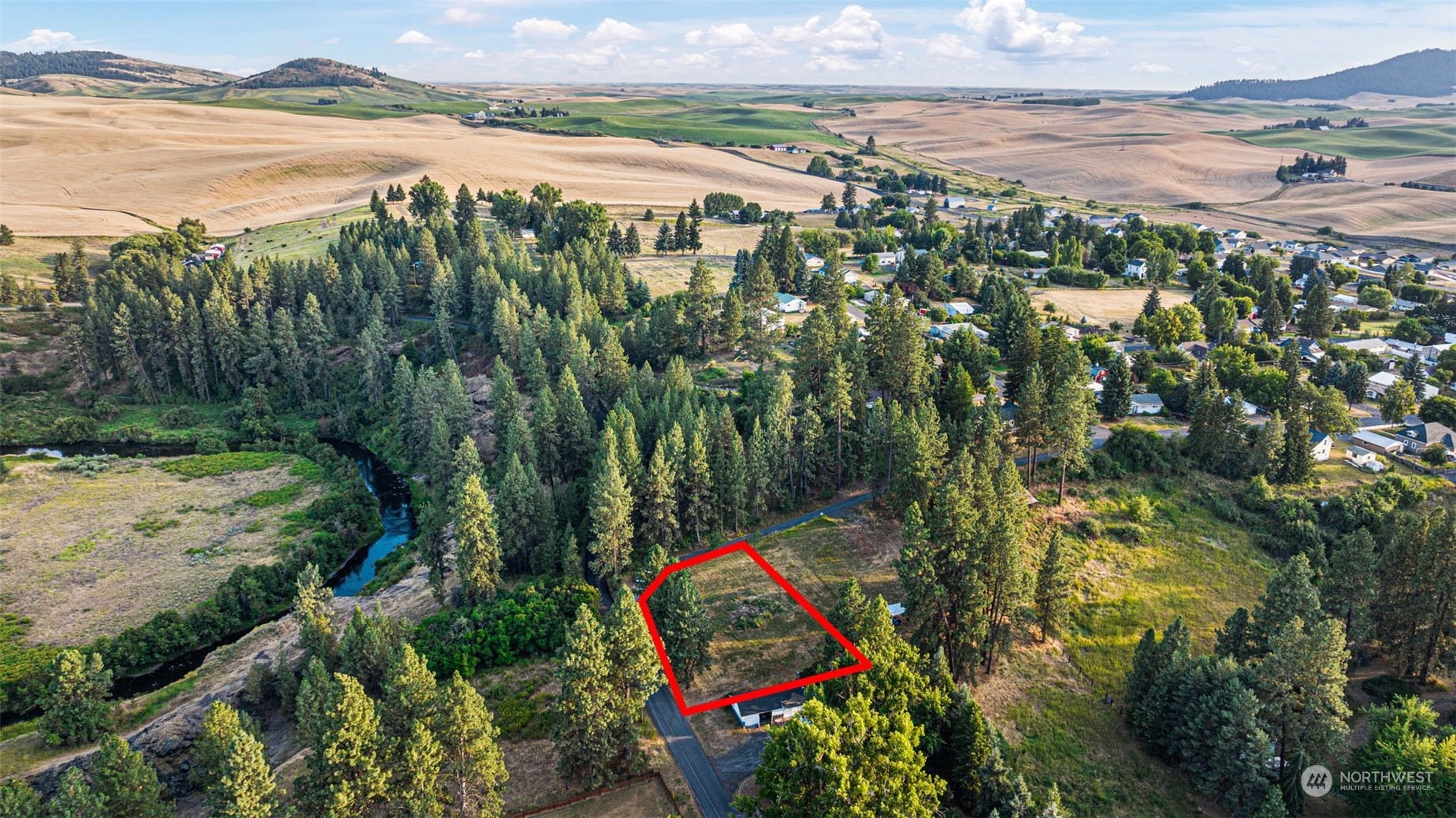 305 South River Road Palouse, WA 99161 - Photo 9 of 11 a view of lake with mountain