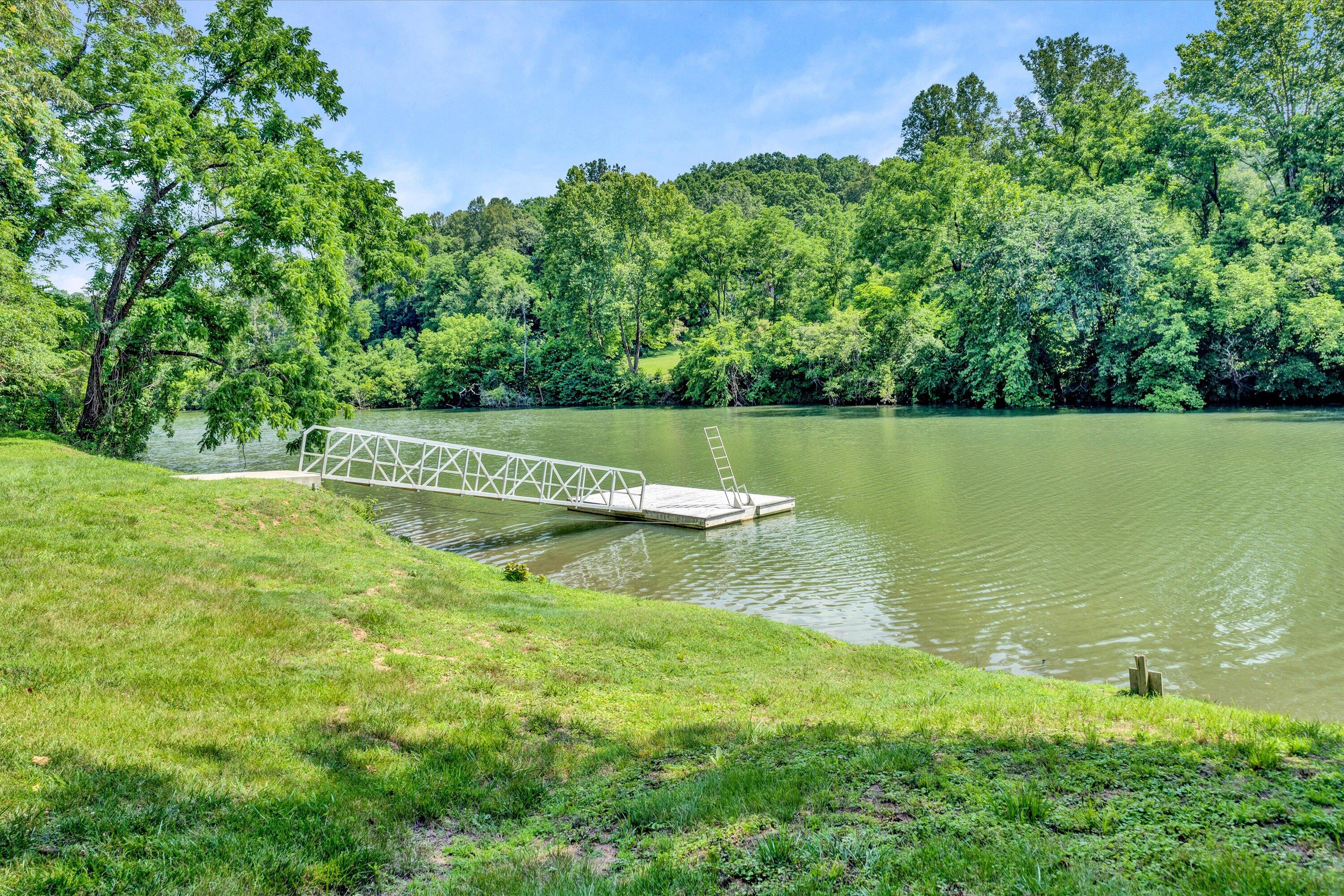 Lot 26 Palmetto Bluff Road Hardy, VA 24101 - Photo 5 of 6 a view of a lake with a building in the background