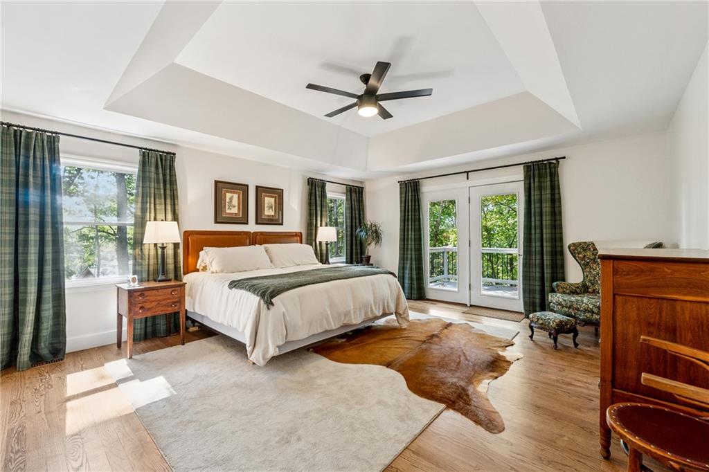 43 Morgan Walk Jasper, GA 30143 - Photo 16 of 55 a bedroom with a bed and a large window