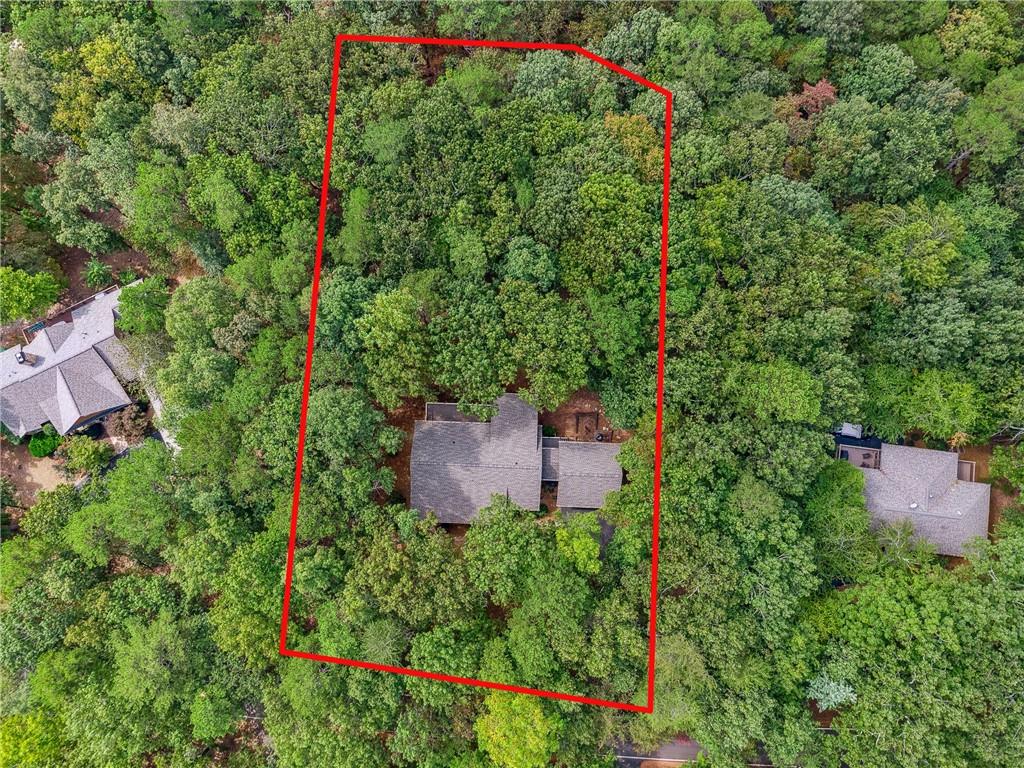 43 Morgan Walk Jasper, GA 30143 - Photo 39 of 55 an aerial view of a house with a yard and garden