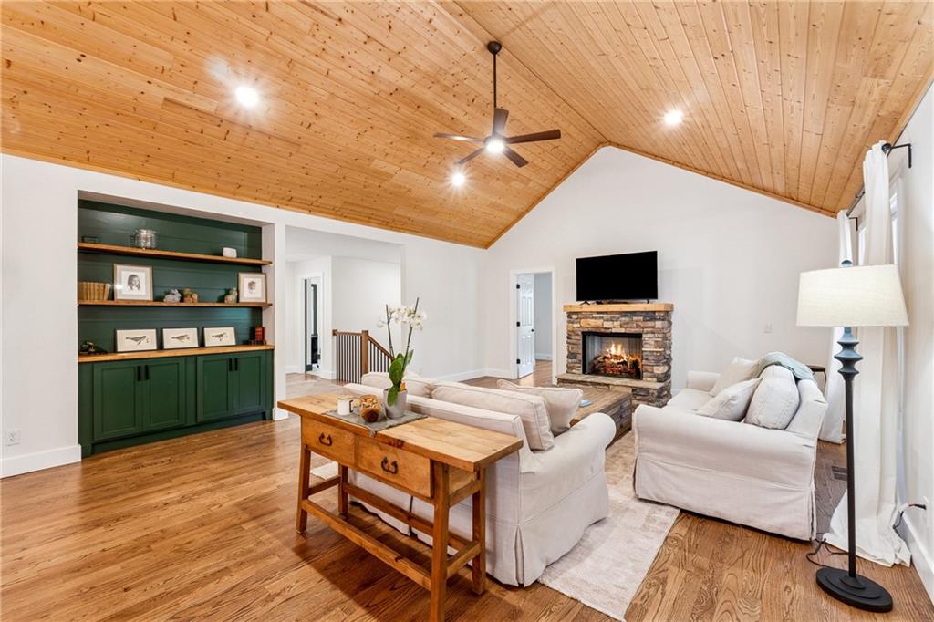 43 Morgan Walk Jasper, GA 30143 - Photo 5 of 55 a living room with furniture and a flat screen tv