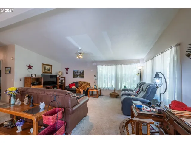 a view of a green field