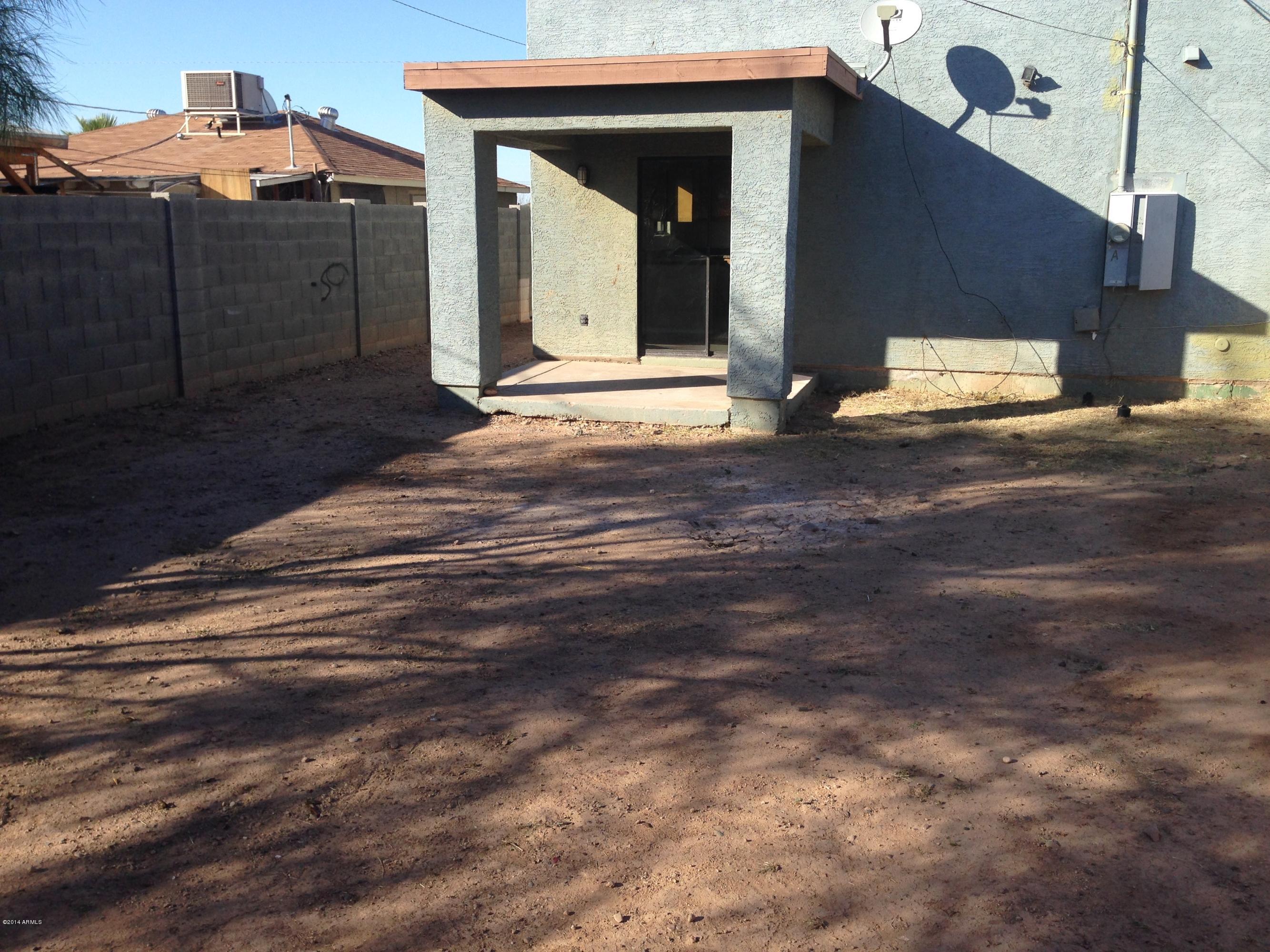 2719 East Broadway Road Phoenix, AZ 85040 - Photo 13 of 15 View from back yard looking toward unitA
