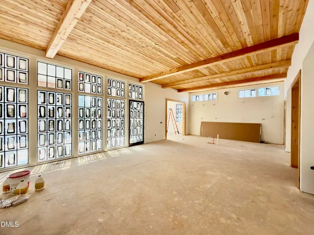 a view of a room with window