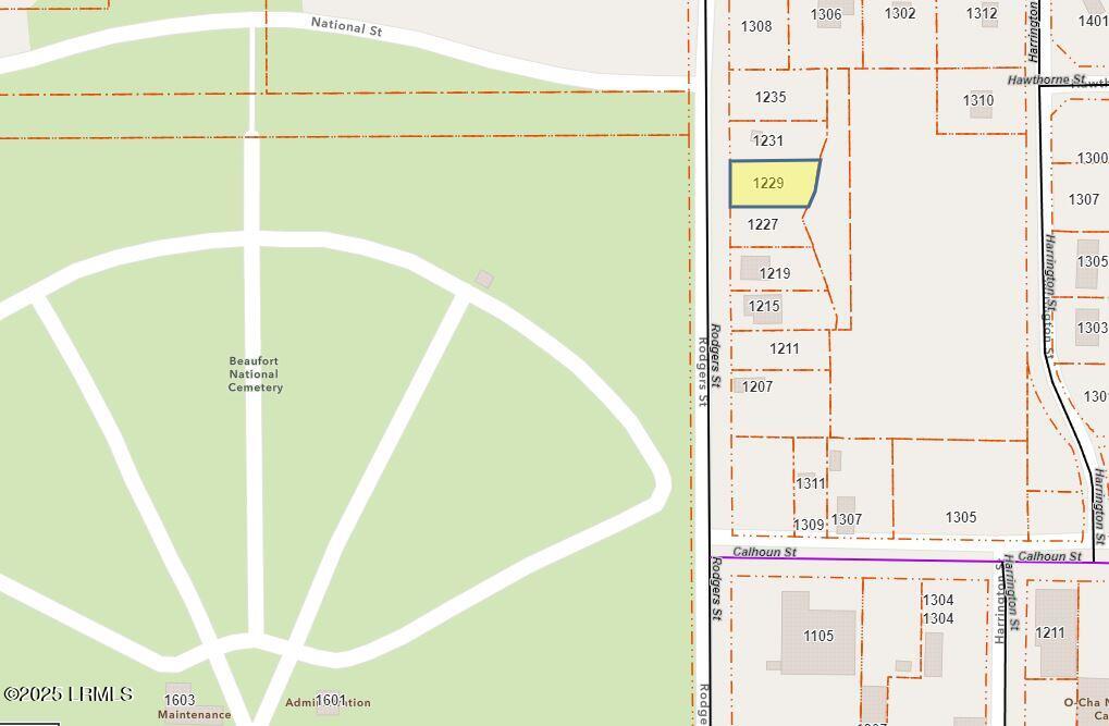 1227 Rodgers Street Beaufort, SC 29902 - Photo 5 of 6 GIS LOC MAP