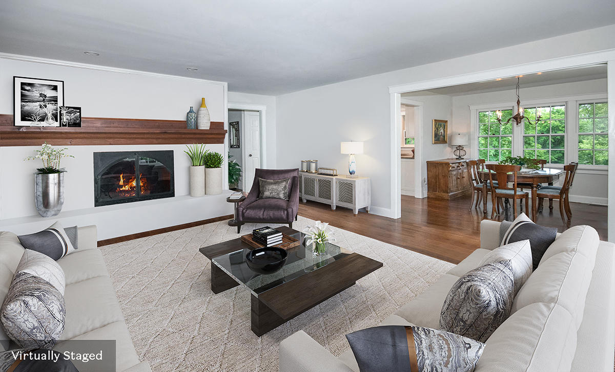 181 Parade Hill Road New Canaan, CT 06840 - Photo 15 of 35 Living room 2 VS MLS
