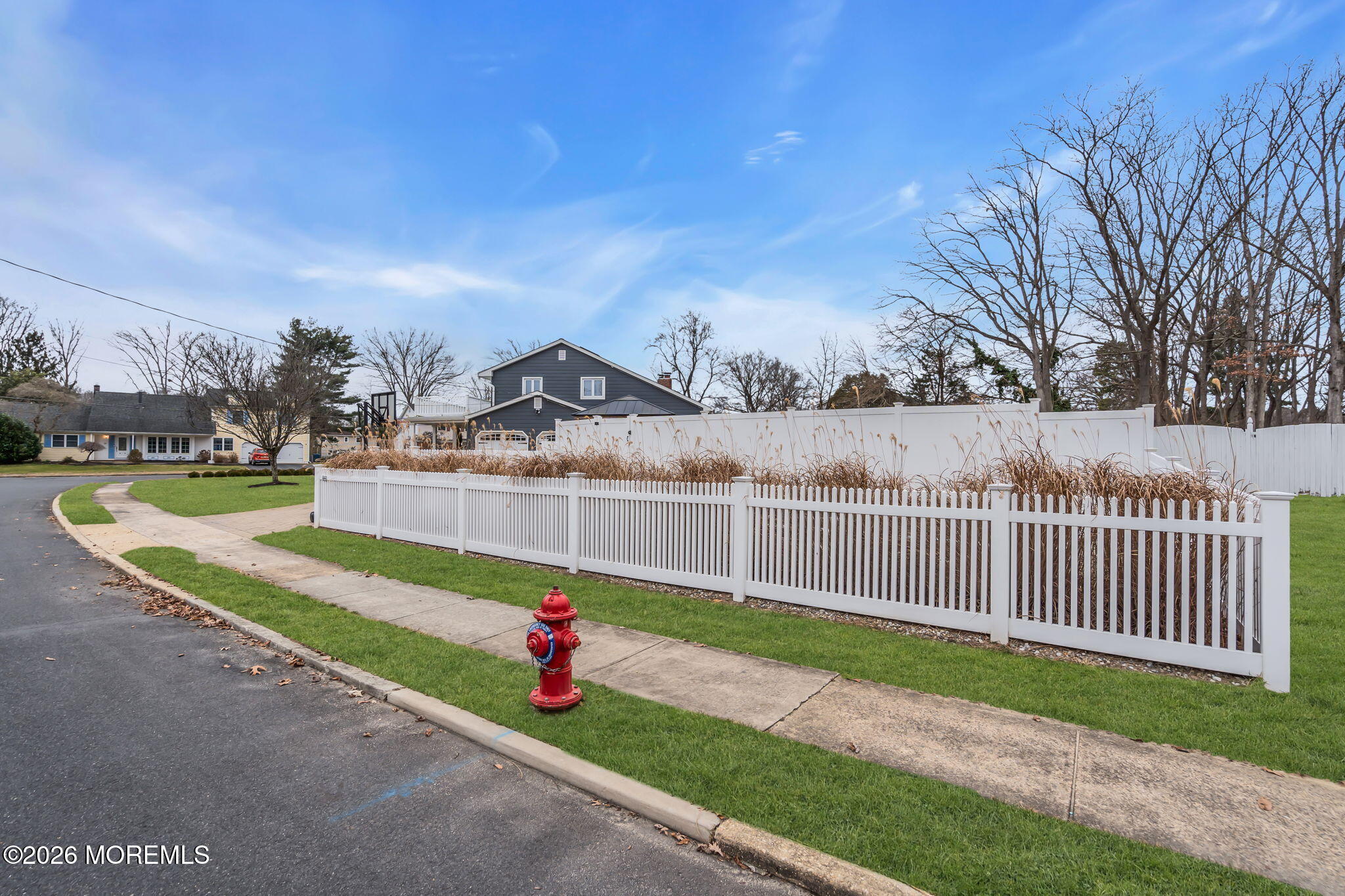26 North Westfield Road Howell, NJ 07731 - Photo 44 of 59 a view of a garden with wooden fence