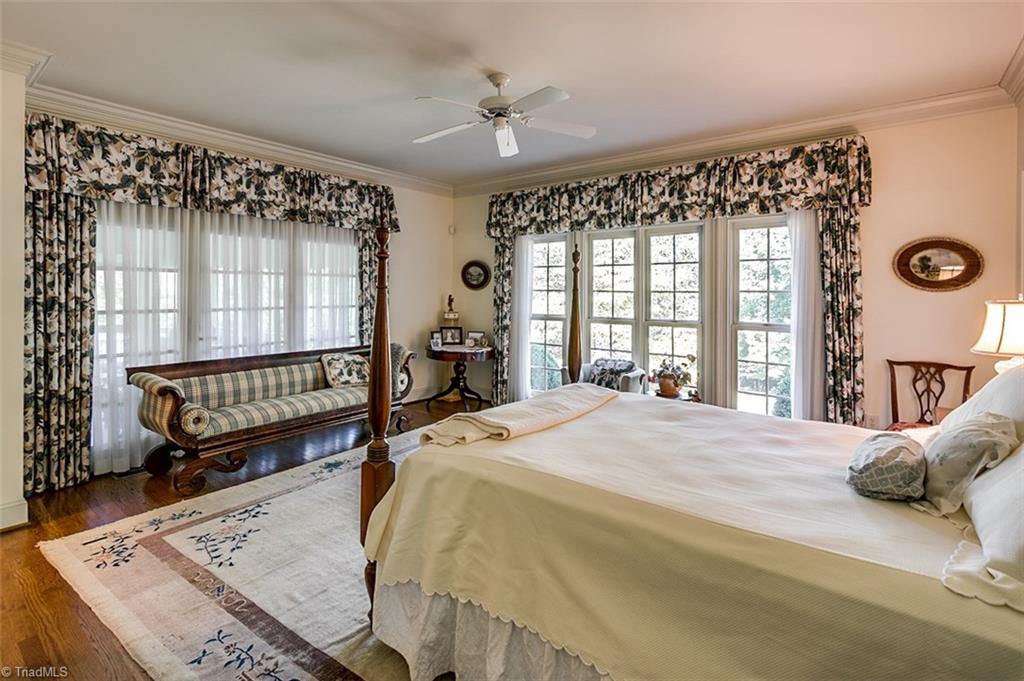 2172 Stone Bridge Road Asheboro, NC 27205 - Photo 14 of 30 Master Bedroom with entry to screened porch
