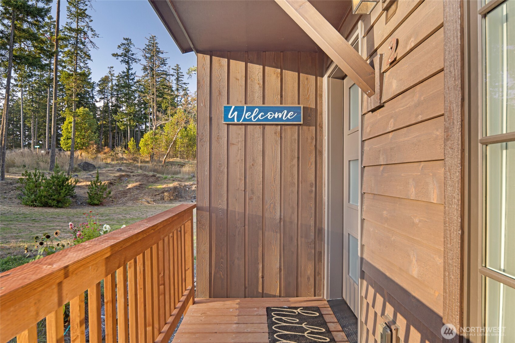 492 Finnegan Ridge, Unit 2 Friday Harbor, WA 98250 - Photo 24 of 29 a view of a wooden fence