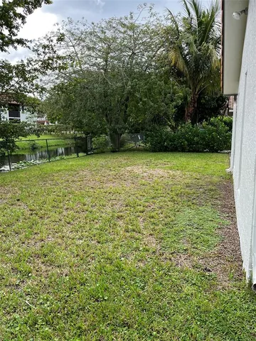 a house with a big yard