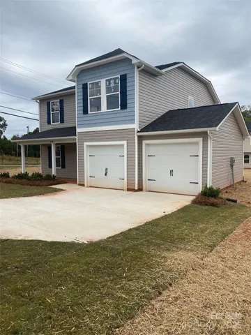 a house view with a outdoor space