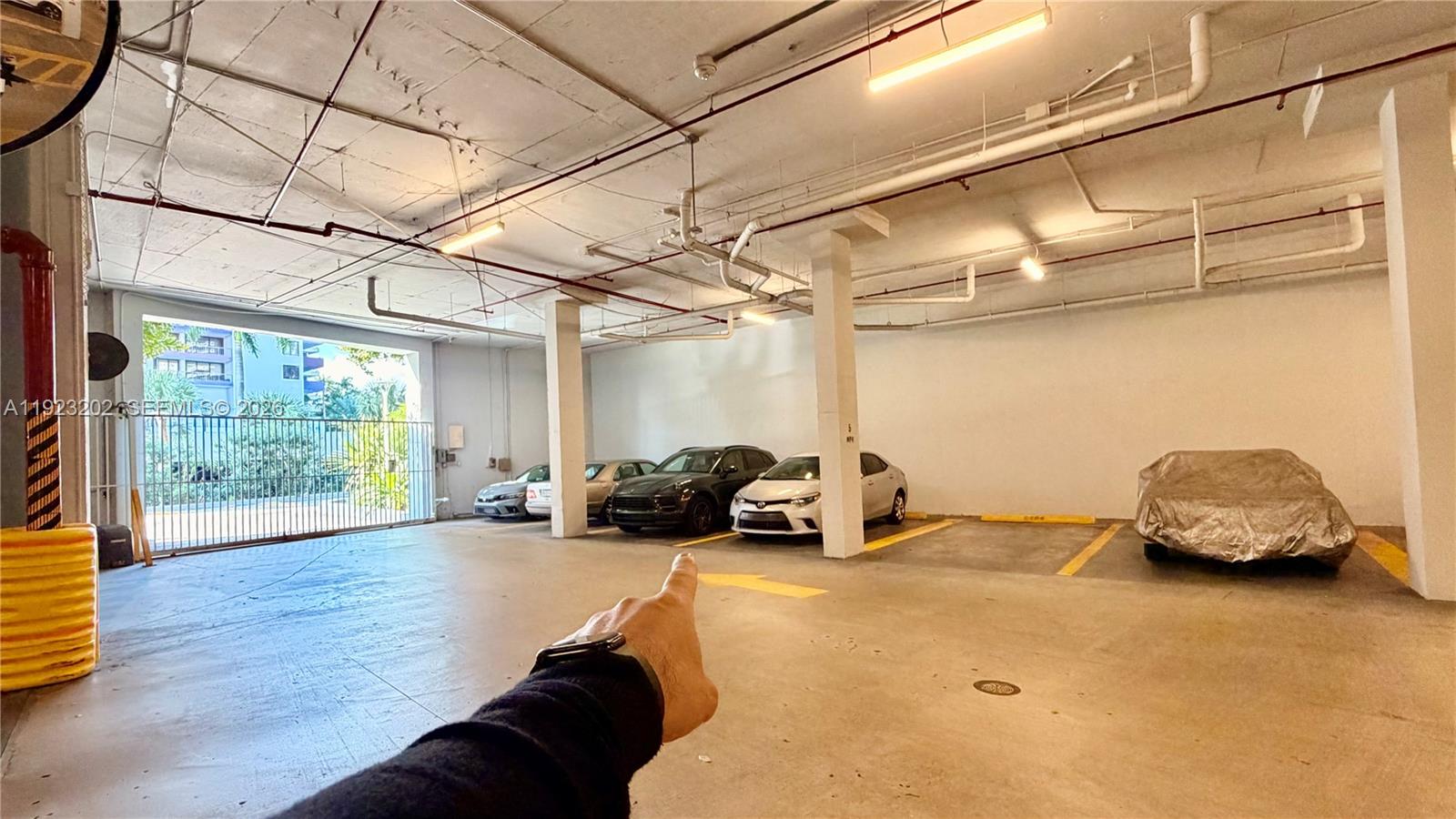 1541 Brickell Avenue, Unit C2705 Miami, FL 33129 - Photo 12 of 13 a view of car garage