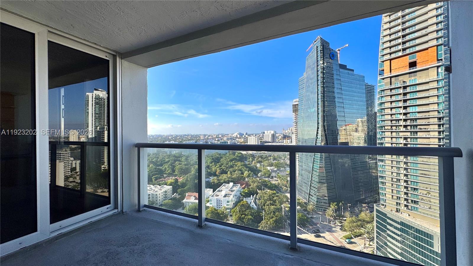 1541 Brickell Avenue, Unit C2705 Miami, FL 33129 - Photo 5 of 13 a view of a city from a balcony