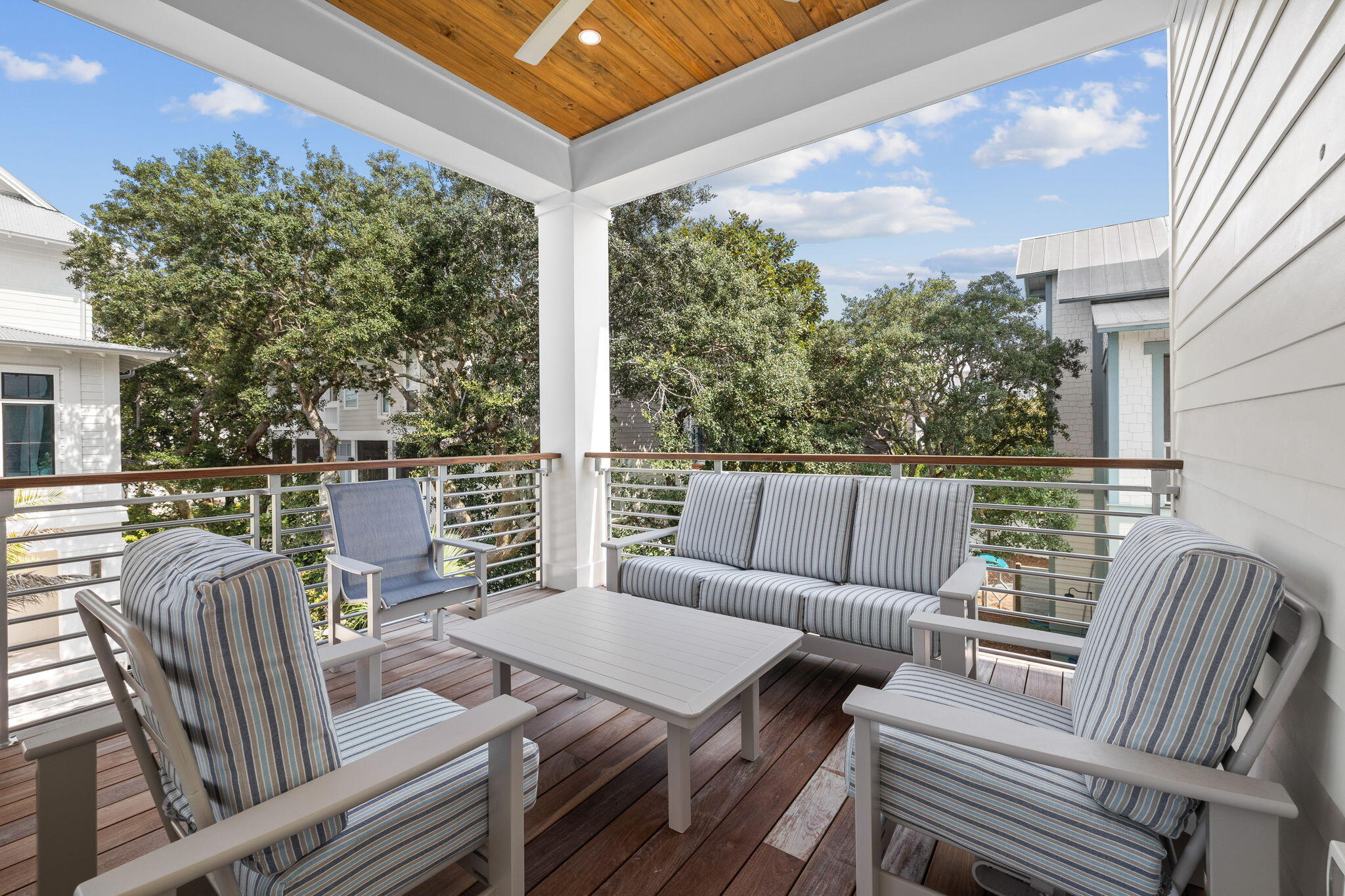 57 Azalea Street Santa Rosa Beach, FL 32459 - Photo 34 of 66 a view of a patio on the roof deck