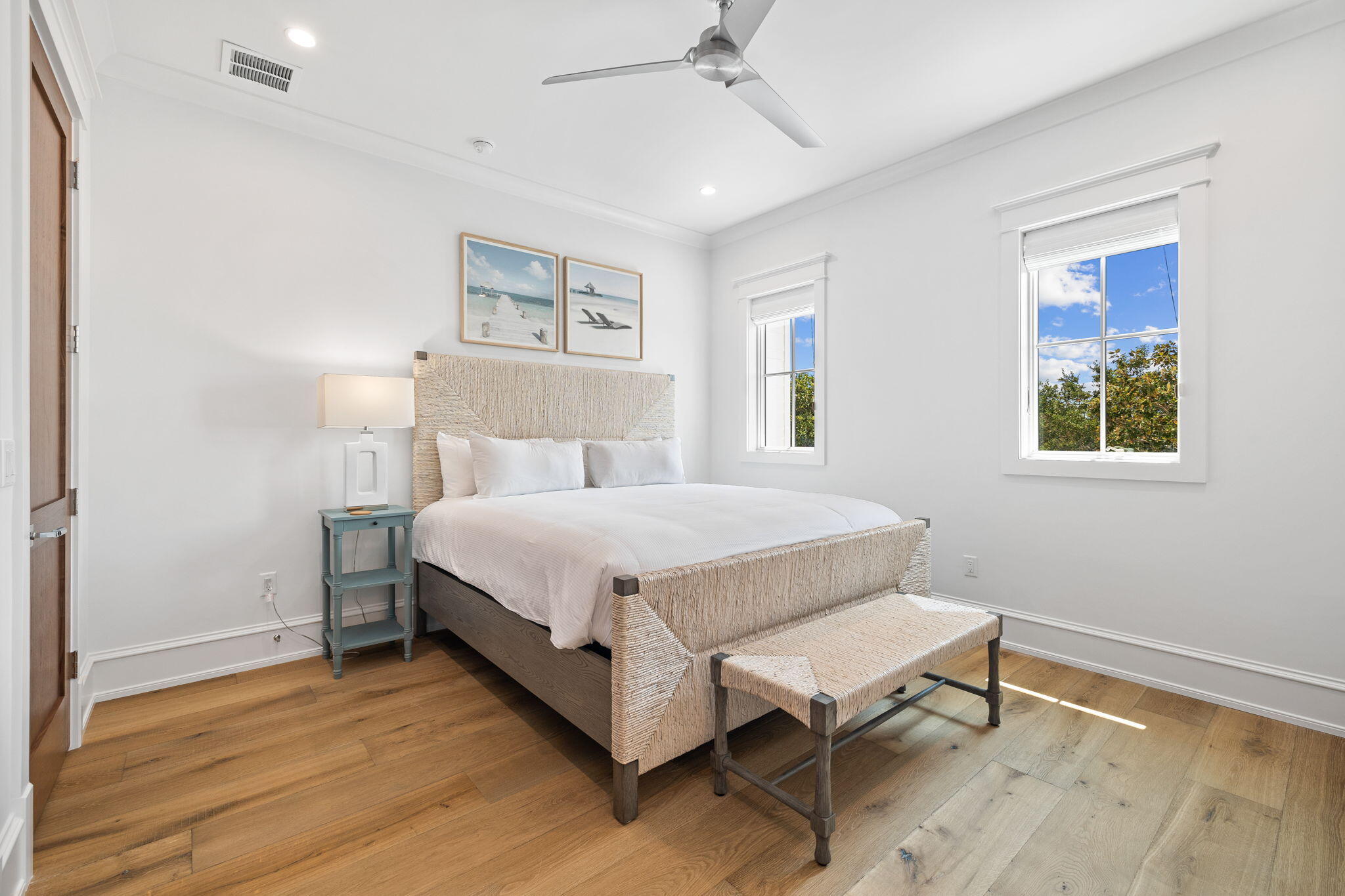 57 Azalea Street Santa Rosa Beach, FL 32459 - Photo 51 of 66 a bedroom with a bed a window and painting on the wall