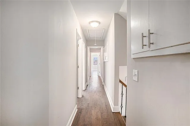 wooden floor in a gallery