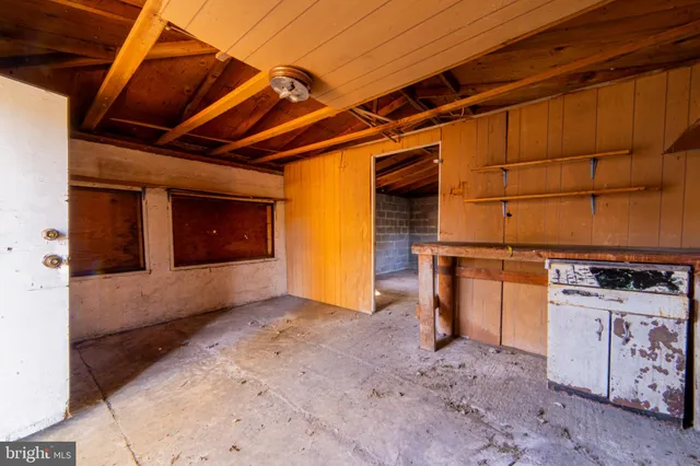 a view of storage and utility room