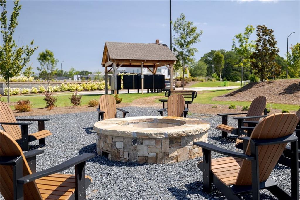 4167 Waratah Way Mableton, GA 30126 - Photo 27 of 32 a view of a patio with swimming pool