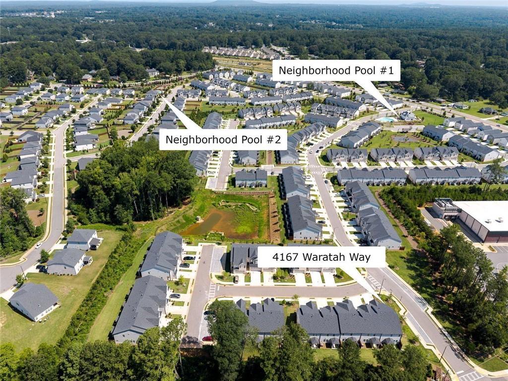 4167 Waratah Way Mableton, GA 30126 - Photo 30 of 32 a view of a city with tall buildings