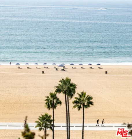 a view of beach and ocean