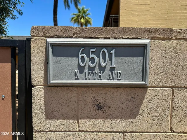 $199,900 | 6501 North 17th Avenue, Unit 108, Phoenix, AZ 85015