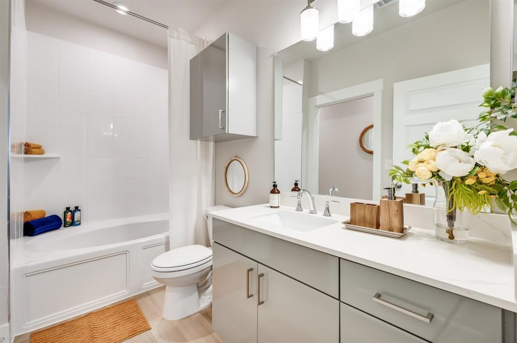 579 Lloyd's Road, Unit 1213A Little Elm, TX 75068 - Photo 17 of 34 a bathroom with a sink a toilet and a bathtub