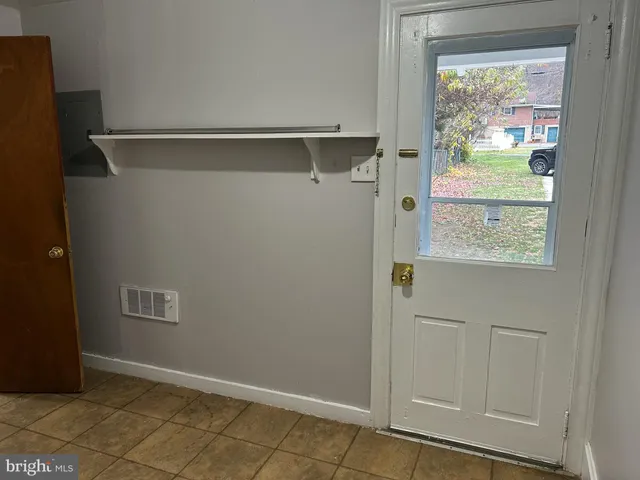 a view of an entryway