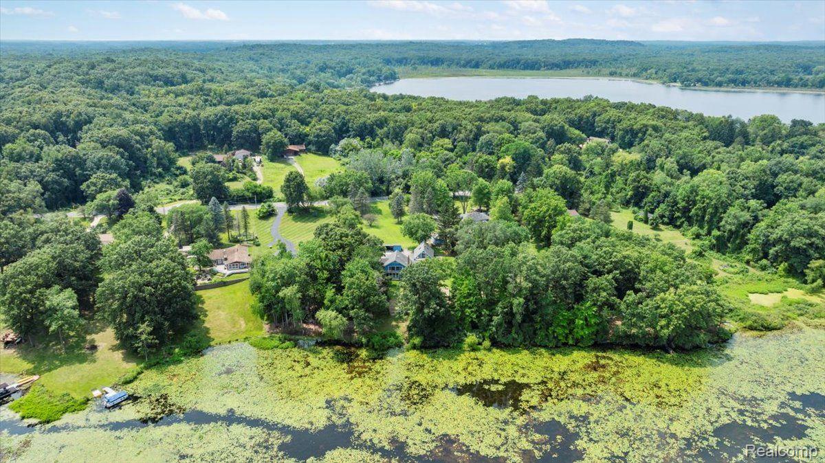 17410 Waterloo Road Chelsea, MI 48118 - Photo 44 of 47 Stunning Aerial View