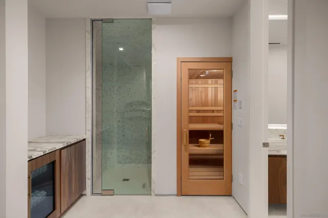 a room with storage and utility