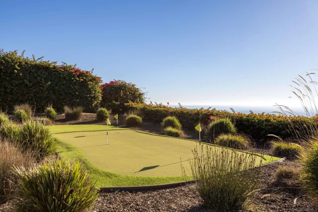 a view of beach and ocean