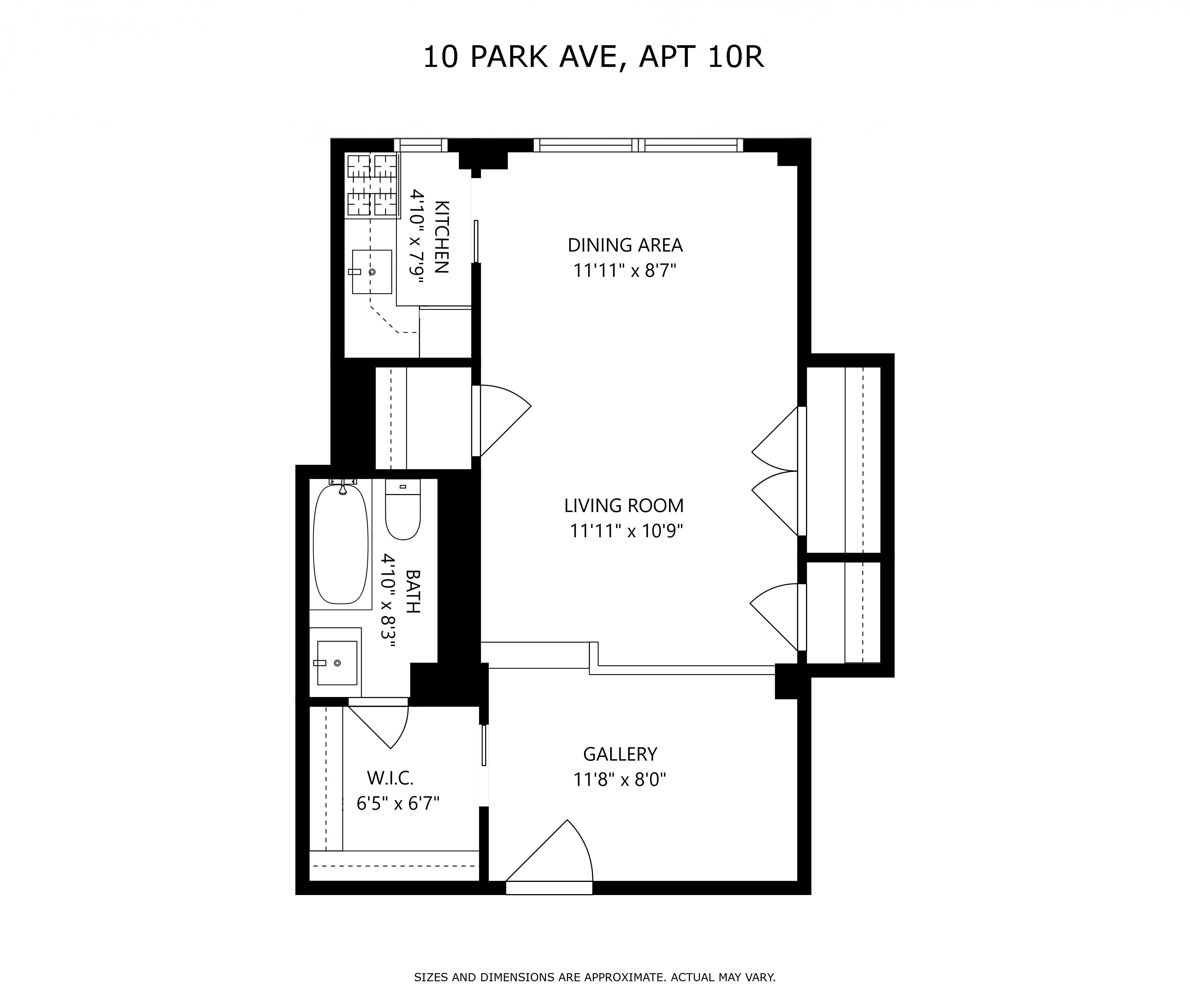 10 Park Avenue, Unit 10R Manhattan, NY 10016 - Photo 9 of 9 a picture of a book and a bed