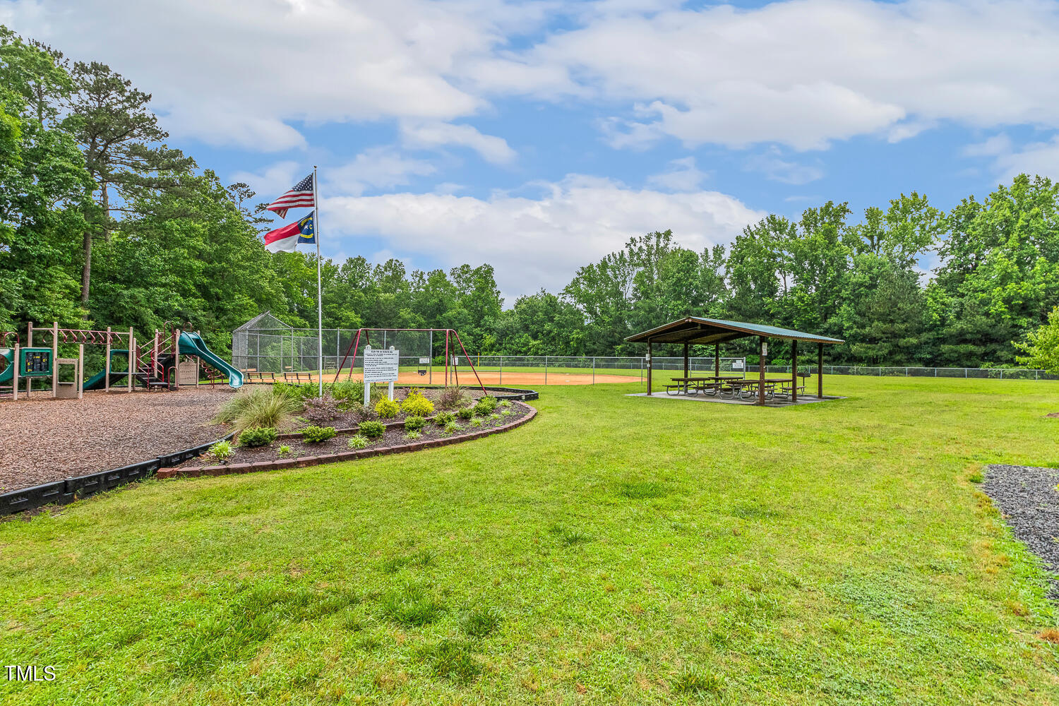 1984 Sadler Avenue Creedmoor, NC 27522 - Photo 38 of 44 a view of a park with large trees