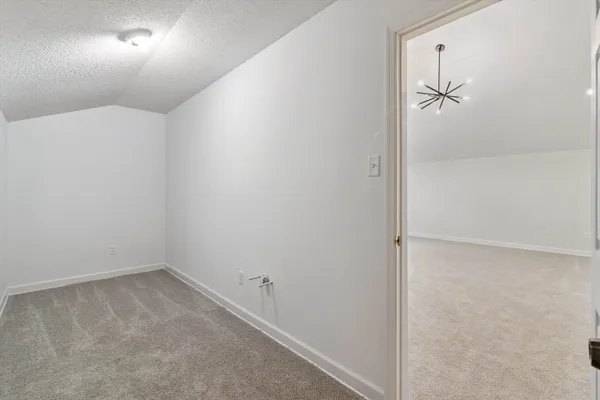 a view of empty room