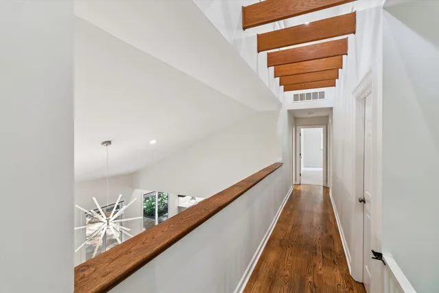 a very nice looking room with a large window