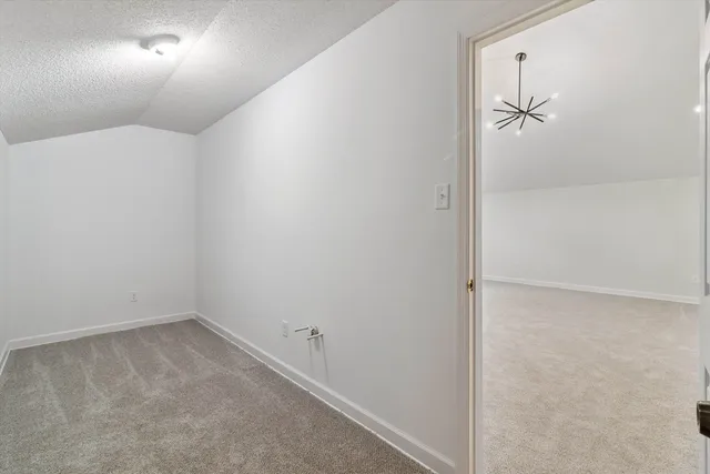 a view of empty room