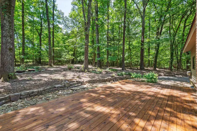 a view of outdoor space with trees