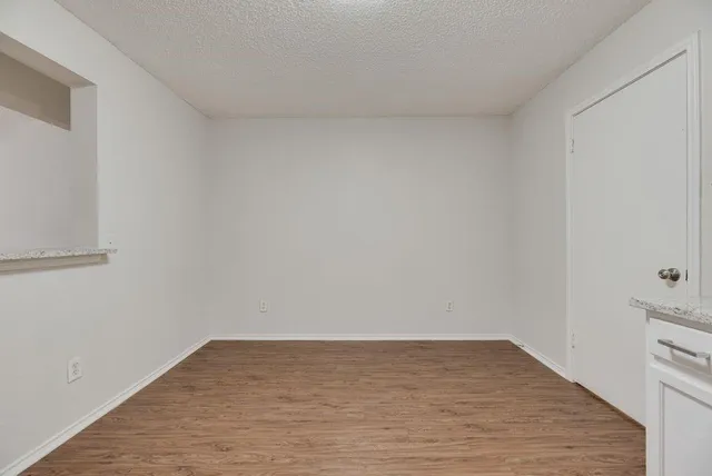 a view of empty room