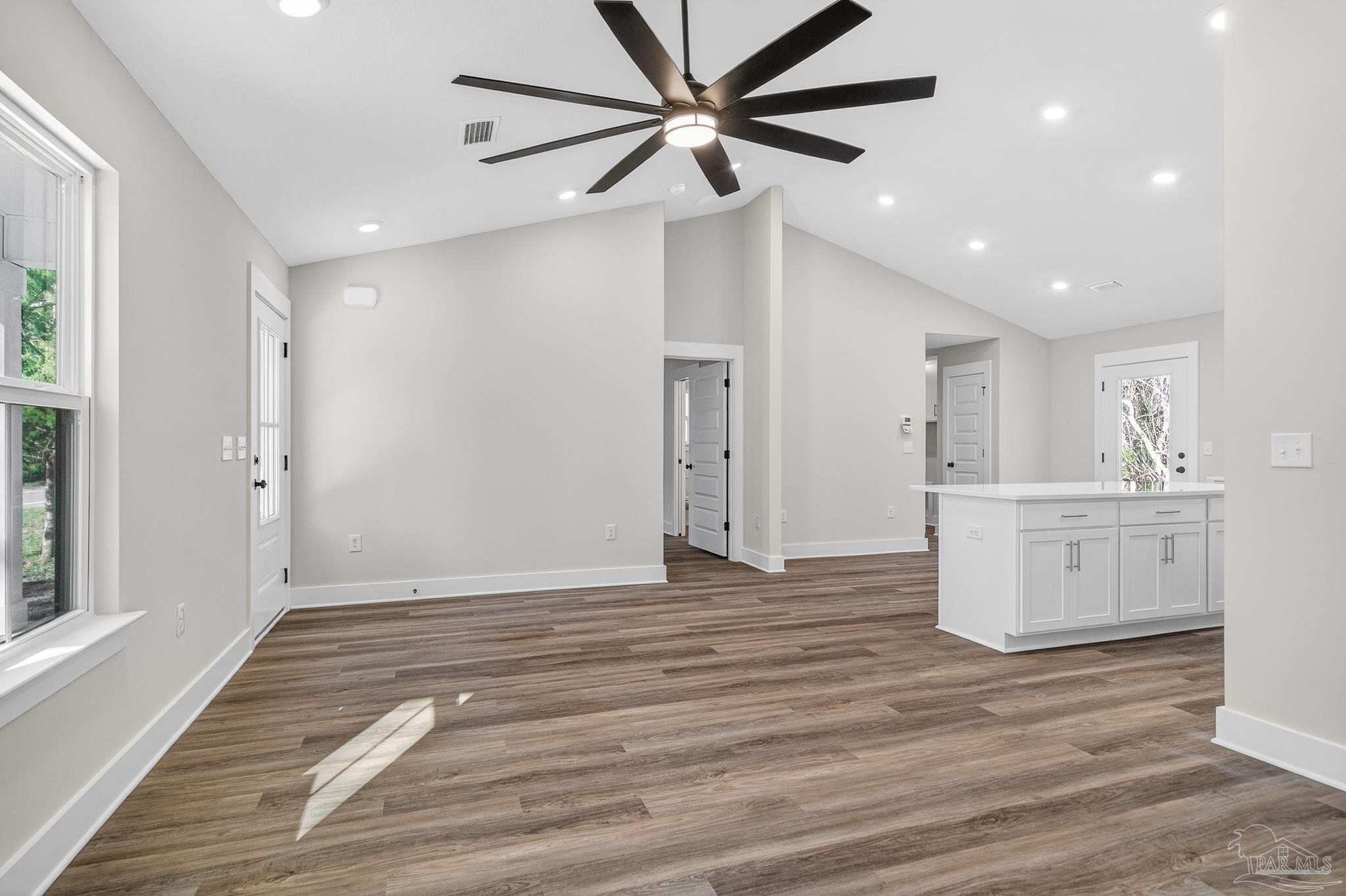 1056 Barth Road Molino, FL 32577 - Photo 31 of 46 a view of a kitchen with a sink and a window