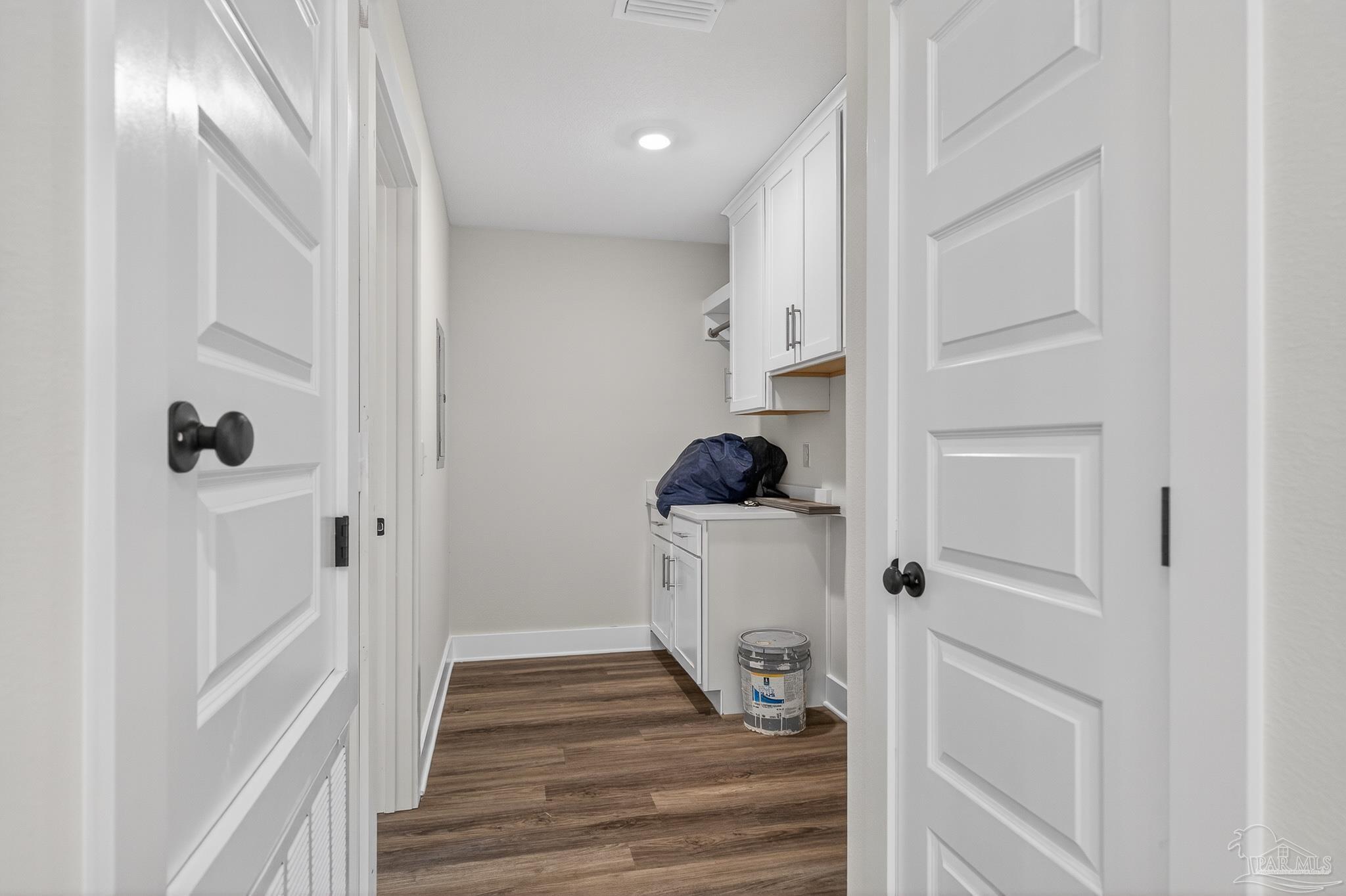 1056 Barth Road Molino, FL 32577 - Photo 33 of 46 a bathroom with a sink and mirror with toilet