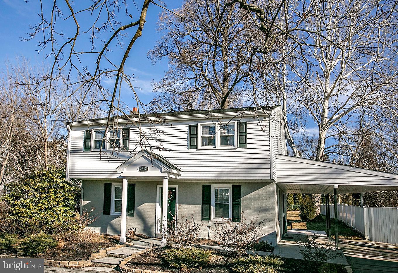 2817 Egypt Road Audubon, PA 19403 - Photo 2 of 25 a front view of a house with garden
