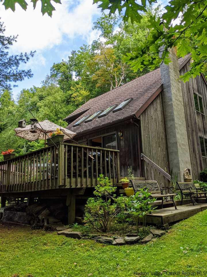 118 Rudy Frank Road Shandaken, NY 12480 - Photo 32 of 35 a view of house with backyard and garden