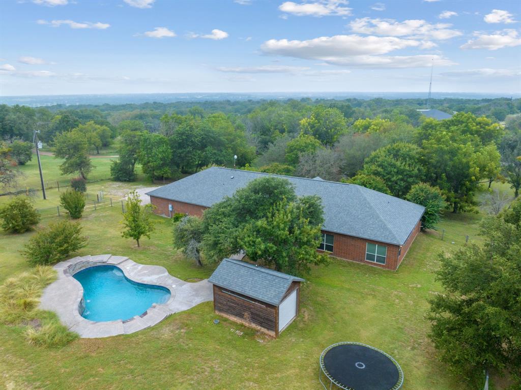 217 Naibara Trail Weatherford, TX 76088 - Photo 36 of 40 an aerial view of a house having yard