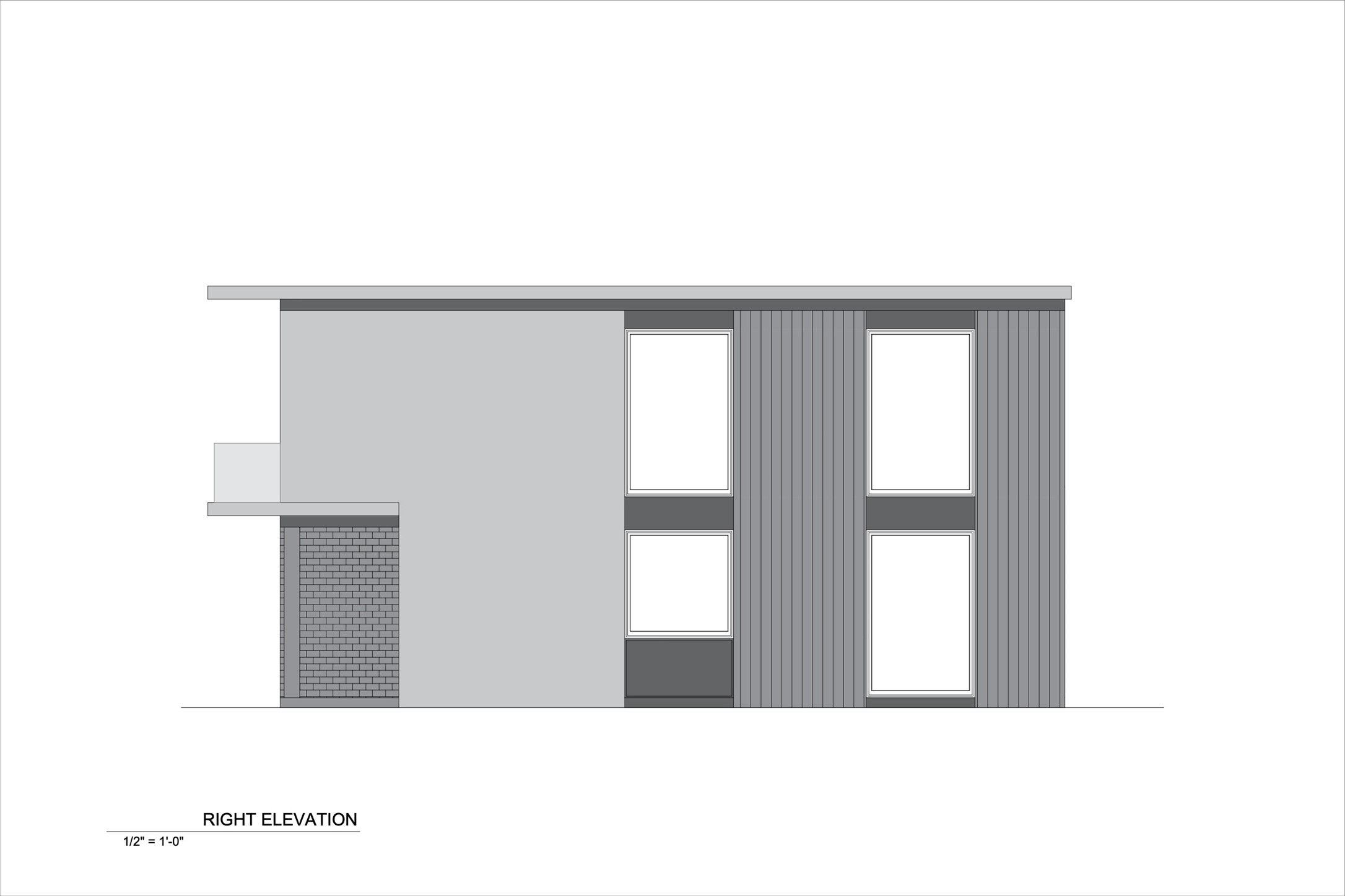 927 West 56th Street Austin, TX 78751 - Photo 12 of 13 Left Elevation Example