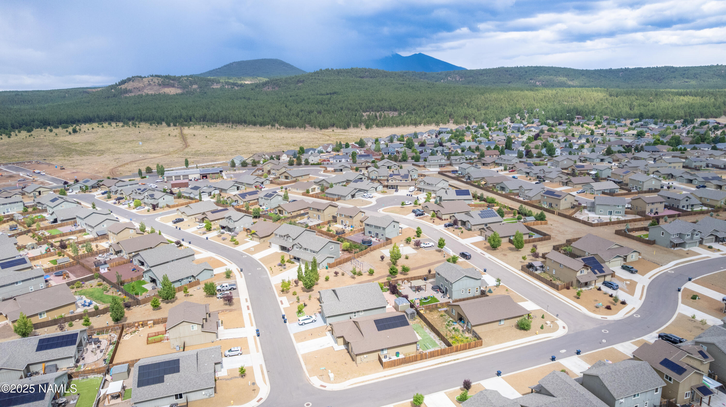 4500 Centaurus Road Bellemont, AZ 86015 - Photo 20 of 20 an aerial view of residential building with outdoor space and lake view