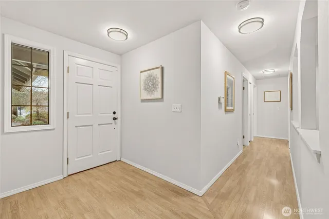 wooden floor in an empty room