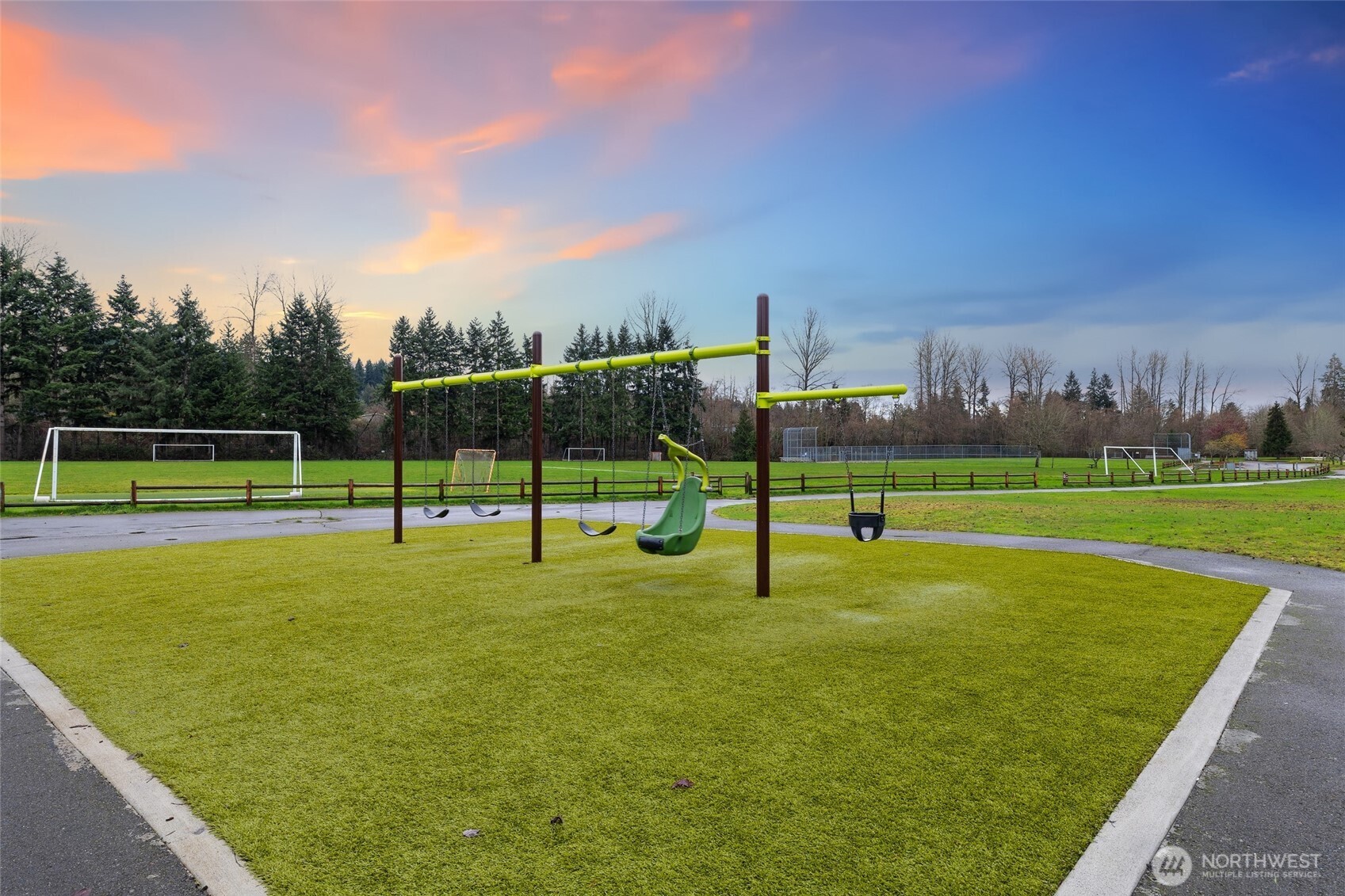 23506 13th Place West Bothell, WA 98021 - Photo 24 of 26 a view of a park with swings