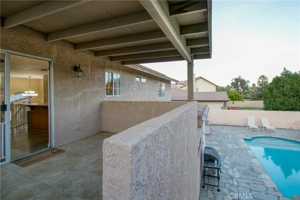 a view of outdoor space and deck